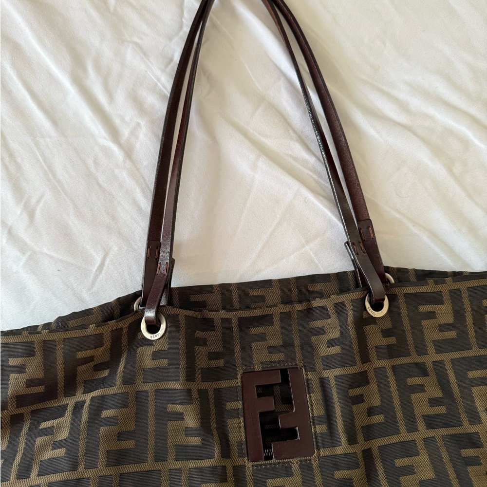 Fendi Zucca FF logo shoulder bag - Picture 15 of 15